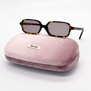 NEW MIU MIU MU11ZS 14L20I SUNGLASSES, MIU MIU WOMEN HAVANA MU 11ZS 14L20I